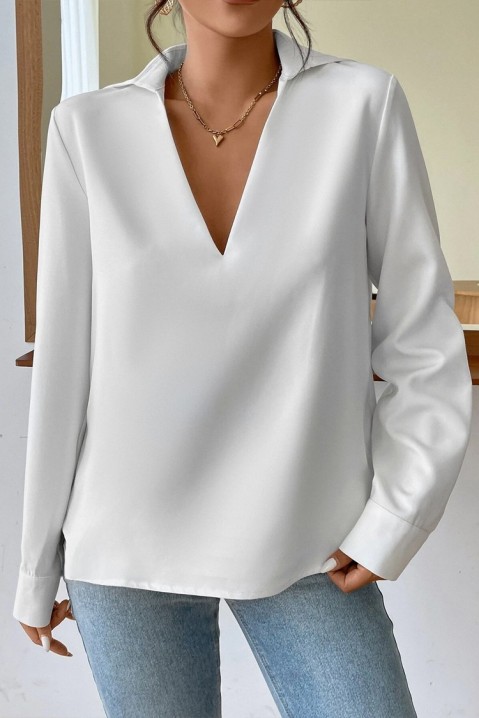 Ženska bluza AVTOMA WHITE, Boja: bela, IVET.BA - Nova Kolekcija