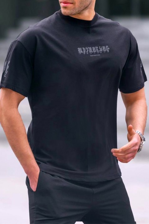 Muška majica ELVARO BLACK, Boja: crna, IVET.BA - Nova Kolekcija