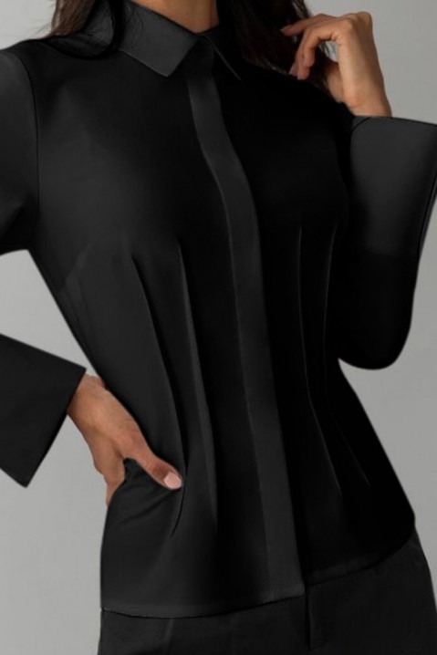 Ženska košulja EVARELA BLACK, Boja: crna, IVET.BA - Nova Kolekcija