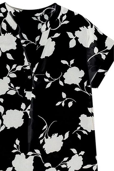 Ženska bluza RAVORSA BLACK, Boja: crna i bela, IVET.BA - Nova Kolekcija