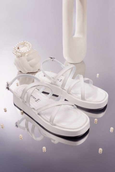Sandale ROLSENA WHITE, Boja: bela, IVET.BA - Nova Kolekcija