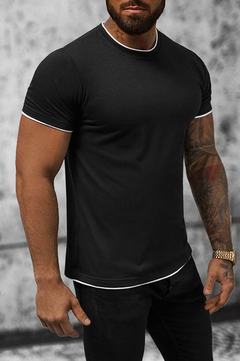 Muška majicа MAORESO BLACK, Boja: crna, IVET.BA - Nova Kolekcija