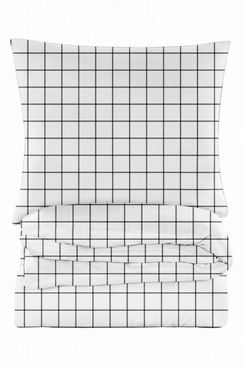 Komplet posteljine MAJORDA 155x200 cm pamučni saten, Boja: bela, IVET.BA - Nova Kolekcija