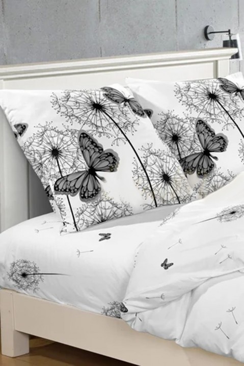 Komplet posteljine SOMERGA 155 x 200 cm pamučni saten, Boja: bela, IVET.BA - Nova Kolekcija