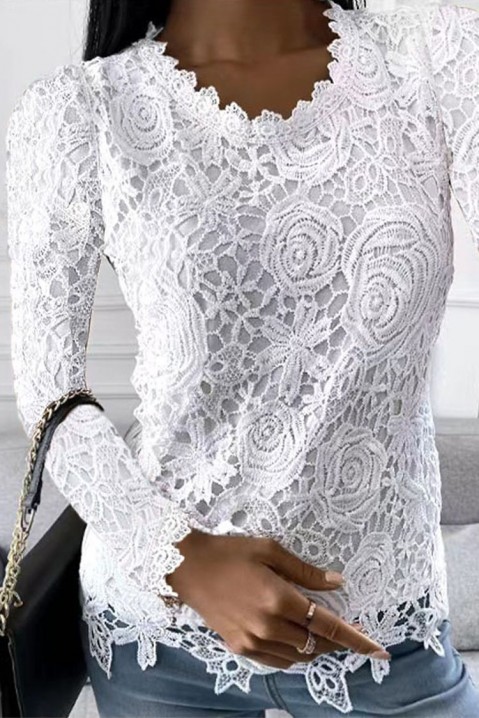 Ženska bluza ROXALA WHITE, Boja: bela, IVET.BA - Nova Kolekcija