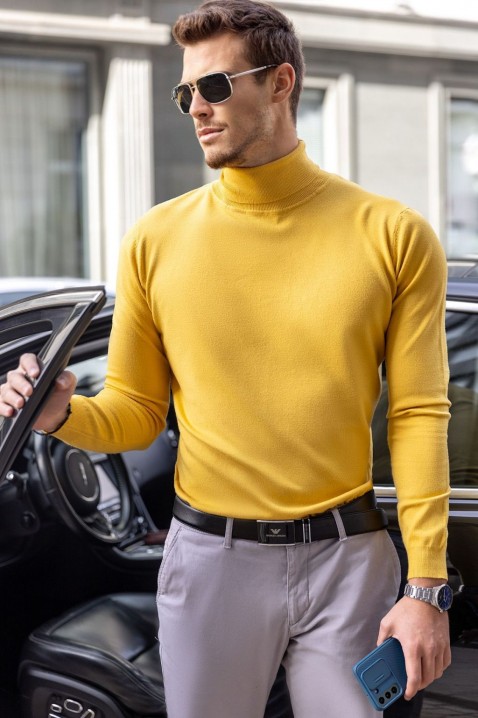 Muški džemper NERINO YELLOW, Boja: žuta, IVET.BA - Nova Kolekcija