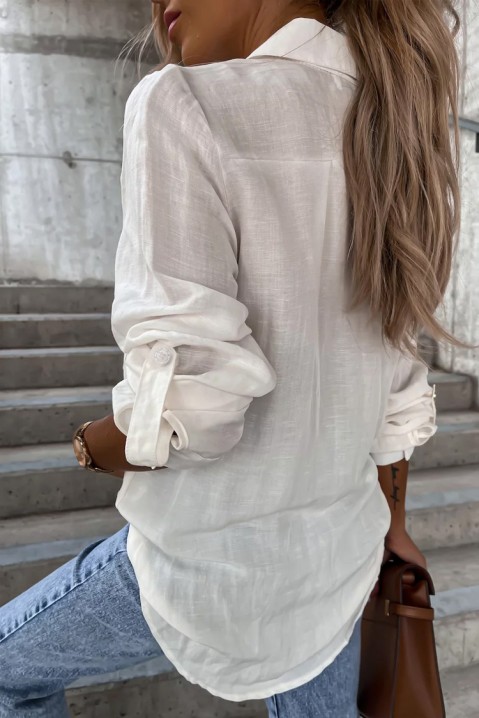 Ženska košulja FANORA WHITE, Boja: bela, IVET.BA - Nova Kolekcija