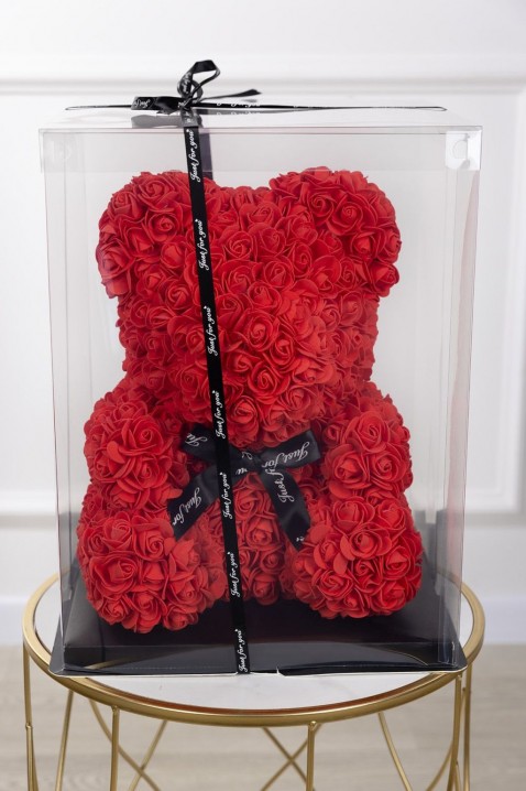 Meda od ruža MERINDI RED 34 cm, Boja: crvena, IVET.BA - Nova Kolekcija