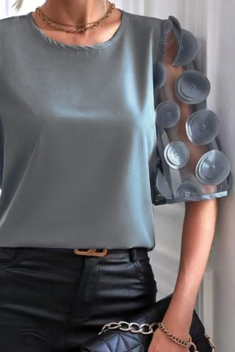 Ženska bluza LOSELINA GREY, Boja: siva, IVET.BA - Nova Kolekcija