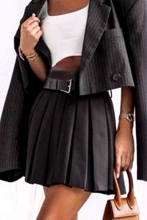 Suknja POLINSA BLACK, Boja: crna, IVET.BA - Nova Kolekcija