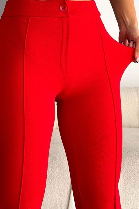Pantalone LEOTINA RED, Boja: crvena, IVET.BA - Nova Kolekcija