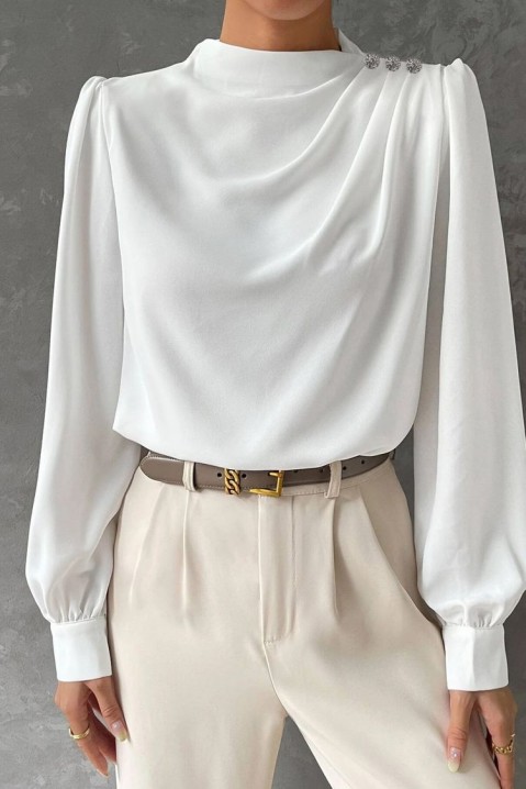 Ženska bluza RODENTA WHITE, Boja: bela, IVET.BA - Nova Kolekcija