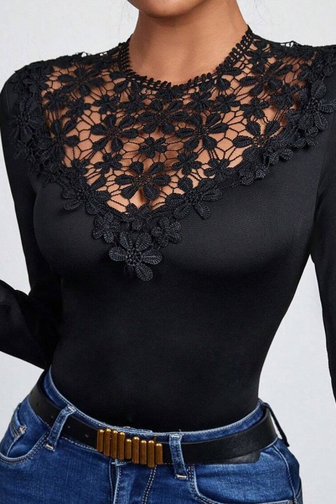 Ženska bluza BALMORDA, Boja: crna, IVET.BA - Nova Kolekcija