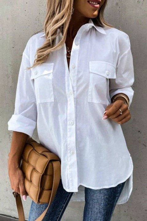 Ženska košulja TENTAVA WHITE, Boja: bela, IVET.BA - Nova Kolekcija