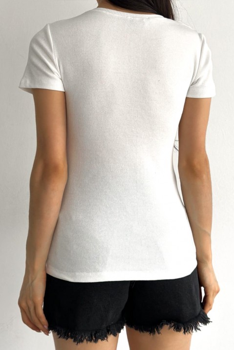 Majica BORDESA, Boja: bela, IVET.BA - Nova Kolekcija