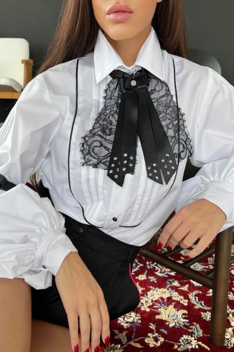 Ženska košulja ROMELDISA, Boja: bela, IVET.BA - Nova Kolekcija