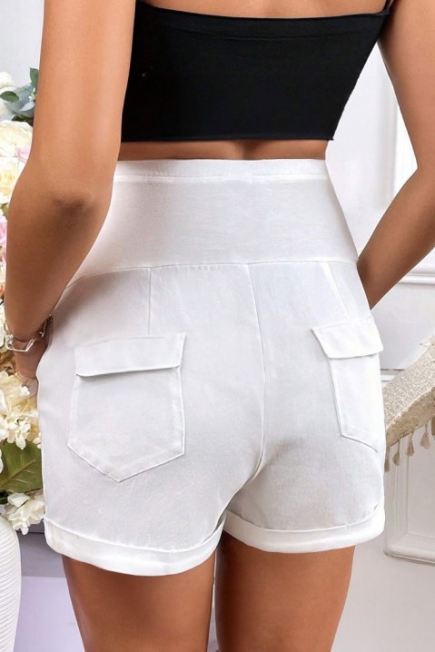 Kratke pantalone za trudnice RELGANA, Boja: bela, IVET.BA - Nova Kolekcija