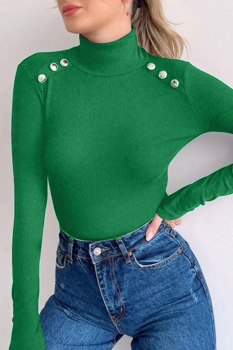 Ženska bluza KOLSIETA GREEN, Boja: zelena, IVET.BA - Nova Kolekcija