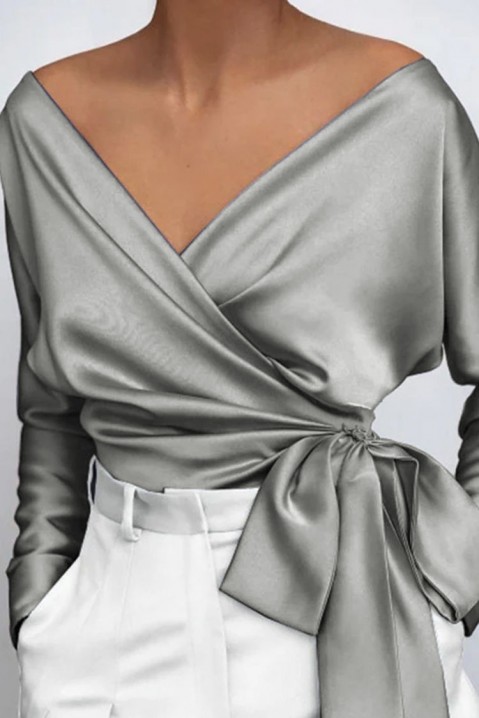 Ženska bluza BORSETA GREY, Boja: siva, IVET.BA - Nova Kolekcija