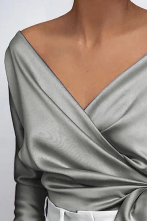 Ženska bluza BORSETA GREY, Boja: siva, IVET.BA - Nova Kolekcija