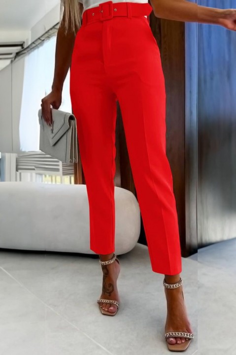 Pantalone FLOSINA RED, Boja: crvena, IVET.BA - Nova Kolekcija