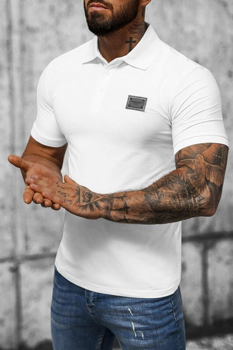 Muška majica FREBOLFO WHITE, Boja: bela, IVET.BA - Nova Kolekcija