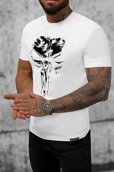 Muška majica MEFROZO WHITE, Boja: bela, IVET.BA - Nova Kolekcija