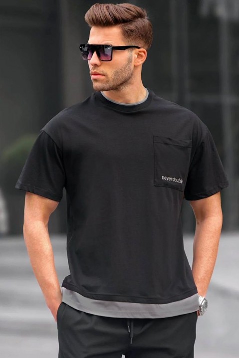 Muška majica KRISANO BLACK, Boja: crna, IVET.BA - Nova Kolekcija