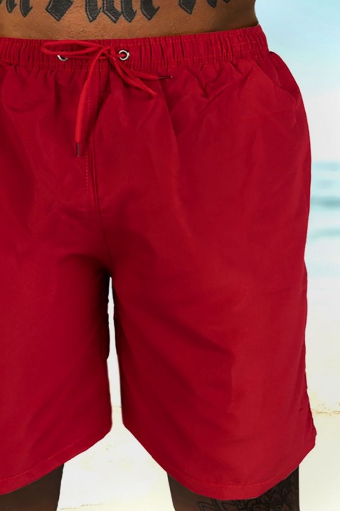 Muški šorts za plivanje KENVELO RED, Boja: crvena, IVET.BA - Nova Kolekcija