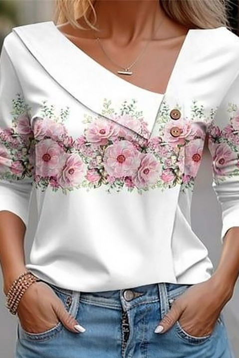 Ženska bluza ROZONLA, Boja: bela, IVET.BA - Nova Kolekcija