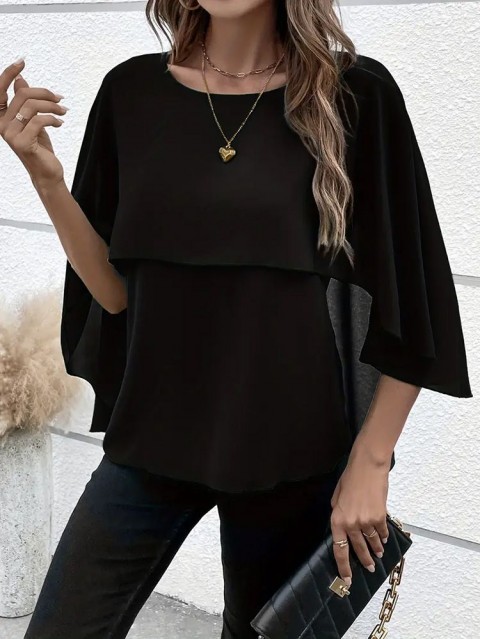Ženska bluza ELDENTA BLACK, Boja: crna, IVET.BA - Nova Kolekcija