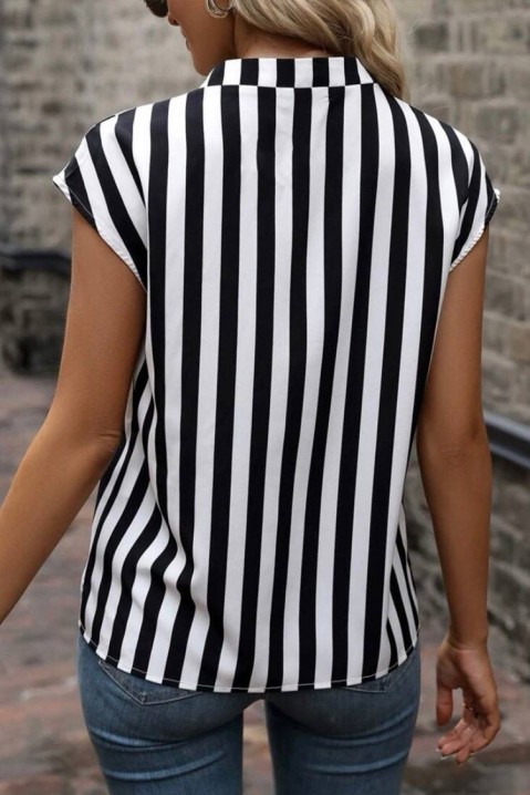 Ženska bluza KRESILDA BLACK, Boja: crna i bela, IVET.BA - Nova Kolekcija