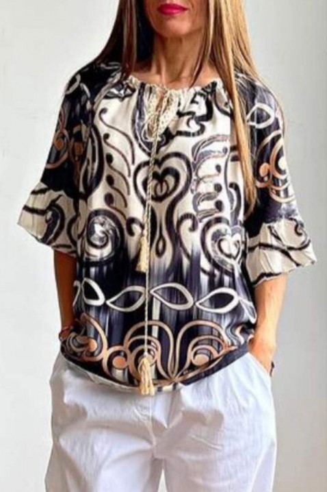 Ženska bluza ZOMSELA BLACK, Boja: crna, IVET.BA - Nova Kolekcija