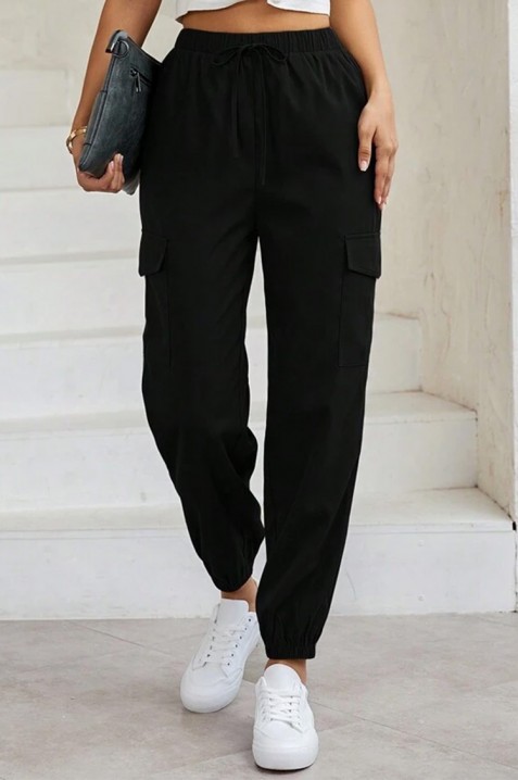 Pantalone FIOLPENA BLACK, Boja: crna, IVET.BA - Nova Kolekcija