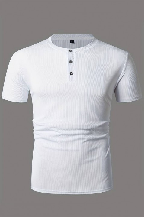Muška majica BRUNETO WHITE, Boja: bela, IVET.BA - Nova Kolekcija