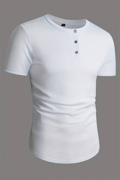 Muška majica BRUNETO WHITE, Boja: bela, IVET.BA - Nova Kolekcija
