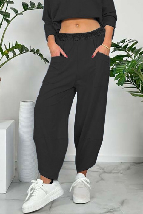 Pantalone ZOLTERA BLACK, Boja: crna, IVET.BA - Nova Kolekcija