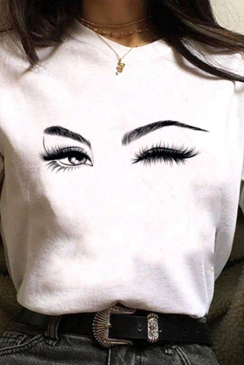 Majica ELERITA, Boja: bela, IVET.BA - Nova Kolekcija