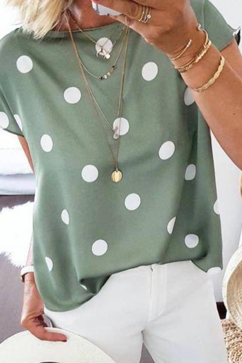 Ženska bluza DERMOFA OLIVE, Boja: maslinasto zelena, IVET.BA - Nova Kolekcija