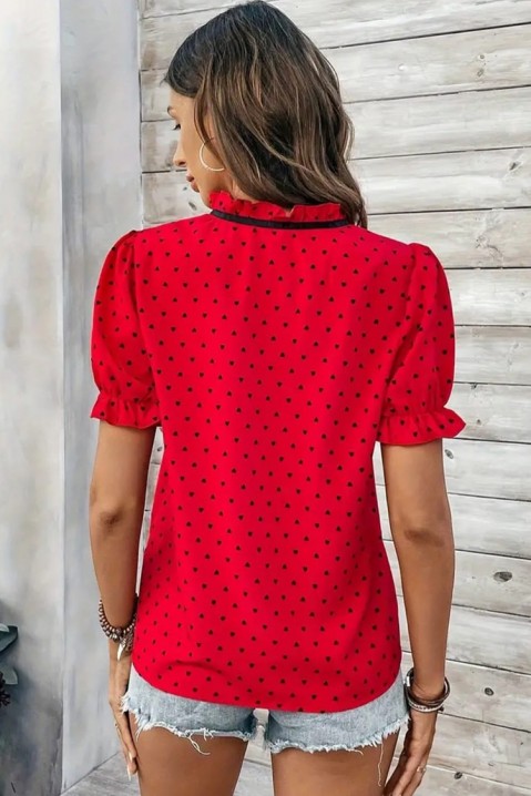 Ženska bluza FEDEROLZA, Boja: crvena, IVET.BA - Nova Kolekcija