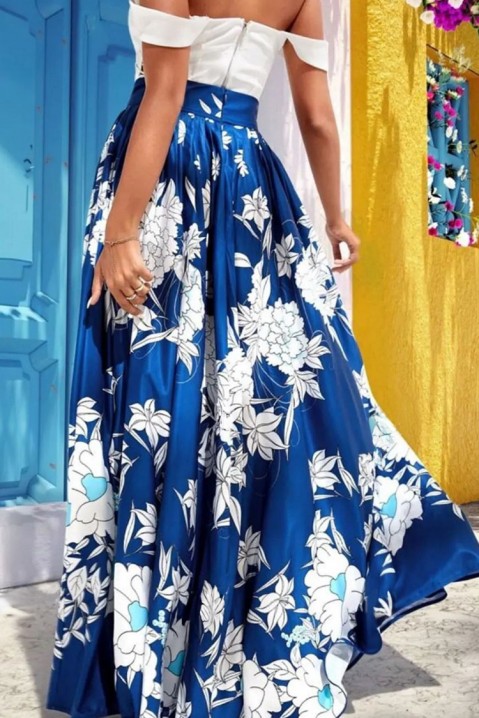 Suknja LOREMONA BLUE, Boja: plava, IVET.BA - Nova Kolekcija