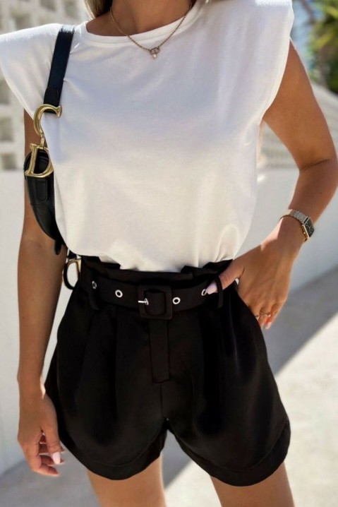 Kratke pantalone JAVANHA BLACK, Boja: crna, IVET.BA - Nova Kolekcija