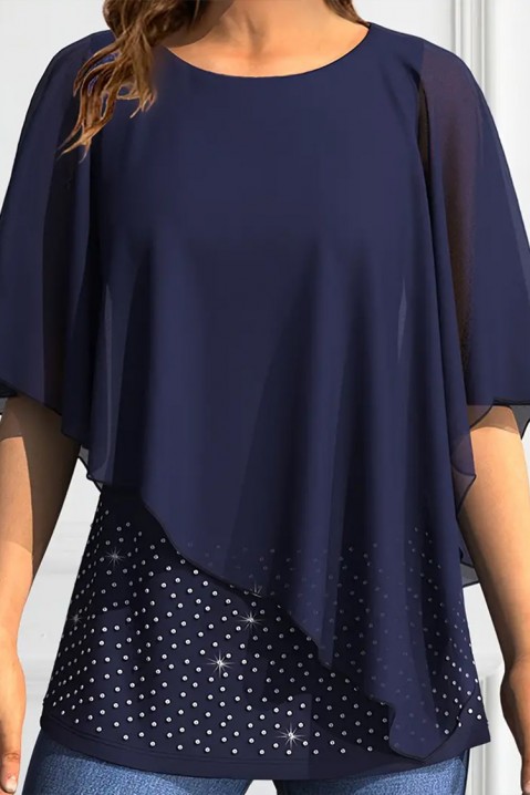 Ženska bluza DROMILGA, Boja: tamnoplava, IVET.BA - Nova Kolekcija