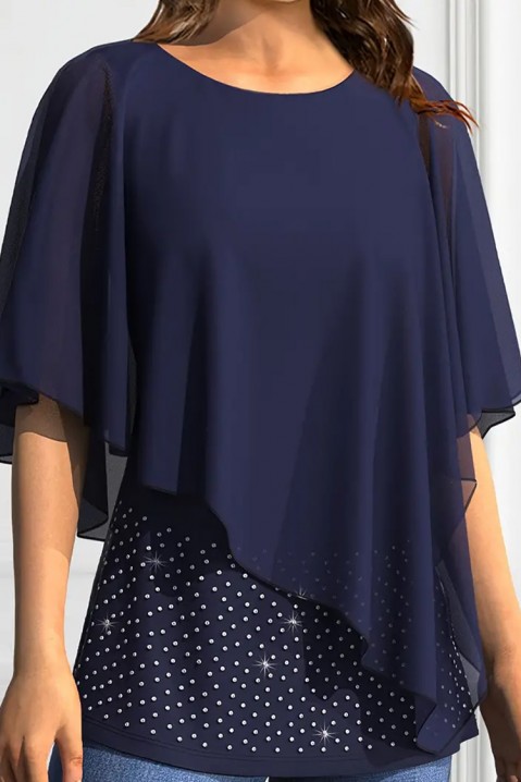 Ženska bluza DROMILGA, Boja: tamnoplava, IVET.BA - Nova Kolekcija