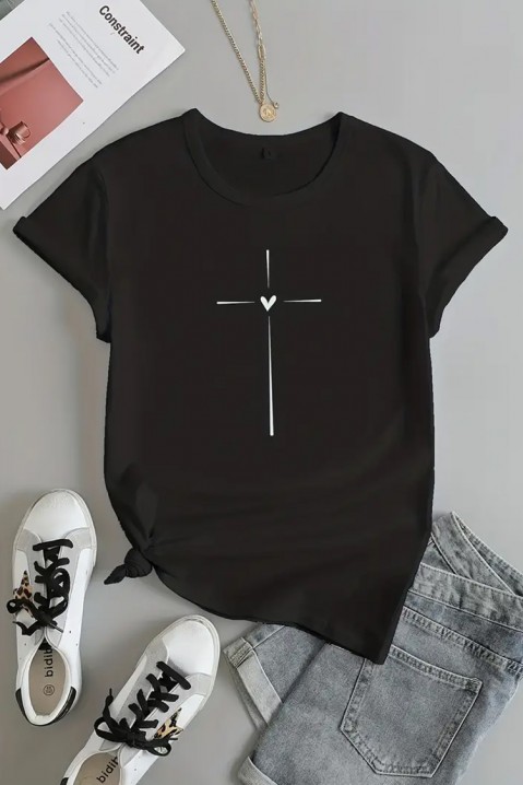 Majica GREMIDA BLACK, Boja: crna, IVET.BA - Nova Kolekcija